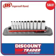 Ingersoll Rand 752045 1/4″ Square Drive Deep Socket Set Metric 6 Point 11 Piece