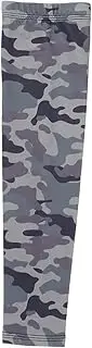 [KiRYu] Camouflage Arm Guard Arm Sleeves UV Protection Cover Camouflage Arm Guard Fishing Sun Protection Ice Silk Cuff Camouflage Arm Sleeves