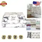 Breathable Deep Pocket Flannel Queen Sheet Set - Machine Washable Comfort