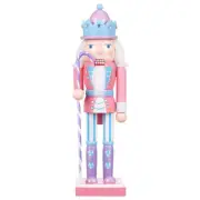 Nutcracker Christmas Decor for Pink Candy Cane Tree 255cm Puppet