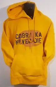 Champion x Cobra Kai Reverse Weave Hoodie Yellow Men Size XL