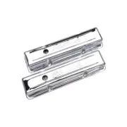 Edelbrock Signature Series Valve Covers compatible with Chev SBC 1956-86