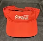 Red COCA COLA Coke Soda Visor Hat NEW
