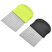 Potato Chip Cutters Stainless Steel Cutters Potato Choppers Kitchen Gadgets