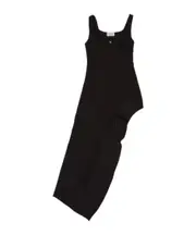 Coperni Asymmetric Sleeveless Dress S,38,M Black