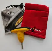 New TaylorMade Rossa Tourismo Accessory Kit Golf Driver Torque Wrench Tool & Bag