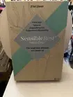 Brand New in Box SENSIBLE REST NaturZinc® King Flat Sheet Gray MSRP $170