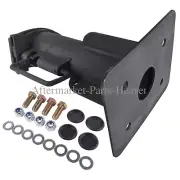 Black 15" Fifth Wheel Camper RV Trailer Adapter Hitch to Gooseneck Ball 2600