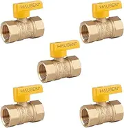 3/4-inch Gas Ball Valve FPT Lift and Lock HDL, 5-Pack