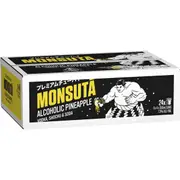 Monsuta Pineapple Chuhai Can 350mL x 24 Case