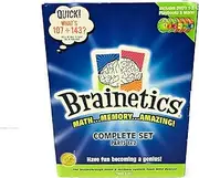 Brainetics Math & Memory System by Mike Byster Complete Set Parts 1 & 2