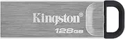 Kingston DataTraveler Kyson 128GB USB 3.2 Metal Flash Drive DTKN/128GB