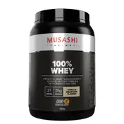 Musashi 100% Whey Vanilla Milkshake 900g