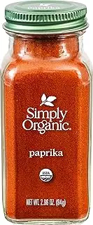 Simply Organic Ground Paprika Large Glass, 84g