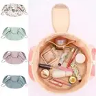 Toiletry Organizer Cosmetic Case Drawstring Make Up Pouch for Female