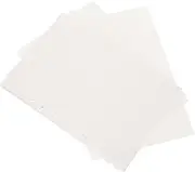 SHOWERORO A5 Grid Refill Paper 45 Sheets Notepad Inserts for Binder Lined Paper for Writing and Drawing