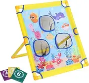 Cornhole Game Set, Bean Bag Toss, Outdoor Lawn Game, Portable Cornhole, Tailgate Cornhole, Regulation Cornhole Boards, Customizable Cornhole Set With Personalized Boards and Bean Bags