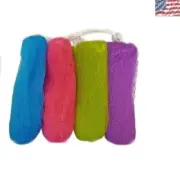 Eco-Friendly Exfoliating Soap Saver Bags - 4 Assorted Colors for Luxurious Foam