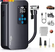 Tyre Inflator Portable Air Compressor, 150PSI Cordless Air Pump for Car, 7800Mah