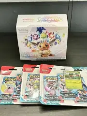 Prismatic Evolutions Elite Trainer Box + 3 Journey Together 3 Pack Blister