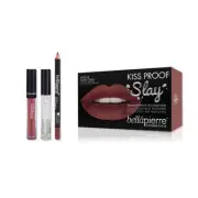 Kiss Proof Slay Kit - 7 Shades - Bellapierre Mineral Makeup - Muddy Rose