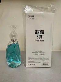 在飛比找Yahoo!奇摩拍賣優惠-ANNA SUI 安娜蘇 許願精靈淡香水 75ML TEST