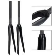 Full Carbon Fiber 1-1/8" 700C Road Bike Rigid Fork Bicycle Front Forks