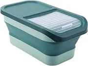 Dog Food Storage Container 20kg, Pet Food Airtight Storage Bin Dog Food Storage Box Pet Food Storage Container (Green)