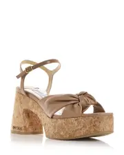 Jimmy Choo Women's Heloise 95 Platform Wedge Sandals