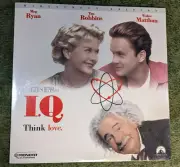 I.Q. Think Love - LASERDISC - Brand New SEALED - Widescreen - Meg Ryan / 1993