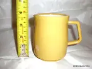 Lot of 36 tankard coffee mug 8oz yellow Continental Carlisle 8002 retro vintage