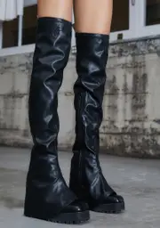 [Dolls Kill] Kickdrum Thigh High Pant Boots (Brooklyn)