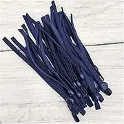 Small Elastic Rope 10/100pcs Adjustable Mask Sewing Elastic Band Cord with Buckle Stretchy Mask Earloop Lanyard Earmuff Rope DIY Making Supplies Elastic Rope for Fitness (Color : Dark Blue, Size : 1