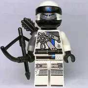 LEGO® Ninjago Zane Minifigure Hunted White Ice Ninja 70654 70655 70652 njo458
