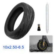 10x2.50-6.5 Rubber Vacuum Tire for Segway Ninebot Max G30 Electric Scooter +Tool