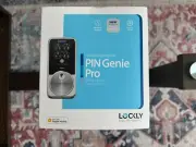 PIN Genie Pro Zeno Series Satin Nickel Deadbolt WiFi Smart Lock,Apple Home Key,S
