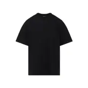 [Rick Owens] Rick Owens-Black Cotton Brad T-Shirt-Uomo L STAND