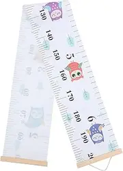 SWOOMEY Height Sticker Poster Height Measuring Ruler Owl Height Chart Decor World Map Height Chart for Adults Room Projector Height Chart Name Charts Wall Canvas