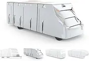 SELIMON 300D Top Class C RV Cover with Waterproof PU Coating Rip-Resistent & Anti-UV Winter Camper Cover Fits 23' to 26' Motorhome