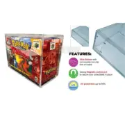 UV RESISTANT NINTENDO 64 N64 POKEMON STADIUM Big Box Magnetic slide Acrylic Case