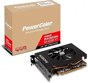 PowerColor AMD Radeon RX 6500 XT ITX Gaming Graphics Card with 4GB GDDR6 Memory
