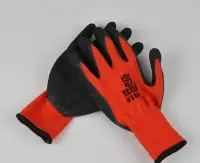 在飛比找Yahoo!奇摩拍賣優惠-《水韻坊》13針沾膠手套 防滑手套(12雙) 彩色舒適手套 