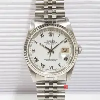 在飛比找蝦皮購物優惠-ROLEX勞力士 蠔式白鋼 16234 錶徑36mm 自動機