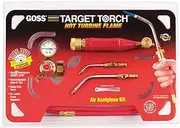 Goss KX-4B Soldering Brazing Torch Kit for"B" Acetylene Tanks with GA-5 and GA-14 Target Tips and Hot Turbine Flame