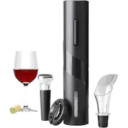 AIKARO Electric Corkscrew Wine Opener Wine Bottle Opener Automatic Bottle Opener Battery Operated (Set)
