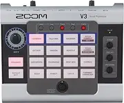 Zoom V3 Vocal Processor, Harmony, Pitch Correction, Reverb, Delay, 16 Studio Grade Effects, Battery Powered, for Streaming, Recording, and Live Performance