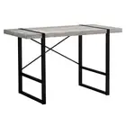 24 Gray and Black Computer Desk
