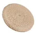 30cm Handcraft Straw Seat Round Cushion Tatami Cushion for Yoga Meditation