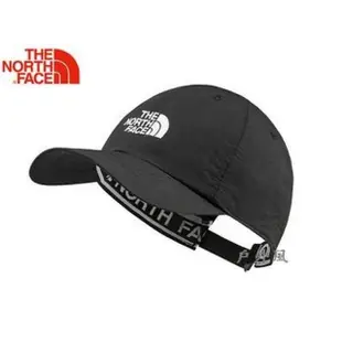 【The North Face】抗UV遮陽帽 黑色