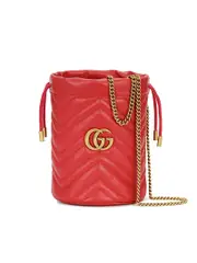 Gucci GG Marmont Mini Bucket Bag